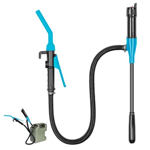 Bomba Automática de Gasolina y Liquidos - Batería y Bidón - Aspiración Automática