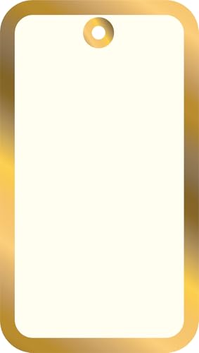 Barker Creek Accents Or 24 carats - Feuille d'or pour scrapbooking et art