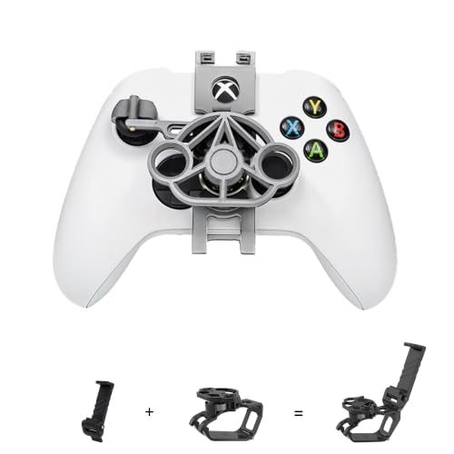 TXW Mini Steering Wheel for X-box One/Series X|S Controller, Silver