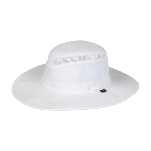 Image of Tilley Mens Womens LTM6 Broad Brim Extra Ventilation Sun Protection Airflo Bucket Sun Hat
