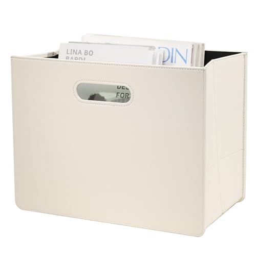 Risparmia spazio: rimuovi facilmente lo strato di supporto inferiore per piegare questo portariviste per risparmiare spazio quando non in uso ed è la perfetta combinazione di funzionalità e moda. Sarà perfetto in qualsiasi area della tua casa o ufficio.