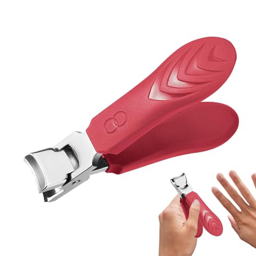 爪切り、足の爪切り - 広口家庭用フットマニキュアはさみ - エッジカッタートリマー、爪はさみ、手の爪と足の爪のためのプロのネイルケアツール