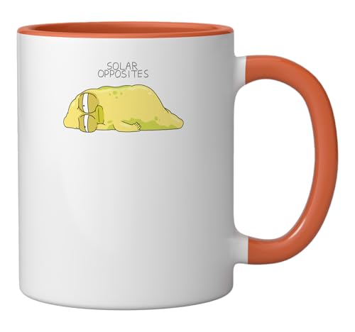 Solar Opposites The Pupa Taza de Cerámica Naranja miniatura 2