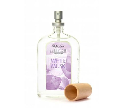 Boles d'Olor | Ambientador Spray | White Musk | Fragancia Duradera | Ambientador de Hogar | 100ml