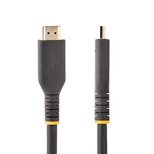 StarTech.com 23ft Active HDMI Cable w/Ethernet, HDMI 2.0 4K 60Hz UHD, Rugged HDMI Cord w/Aramid Fiber - Image 2