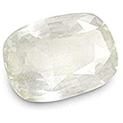 AYUSH GEMS White Sapphire Stone Original Certified 12.25 Ratti Non-Treated Safed Pukhraj for Men & Women (B0C4H5T396) Amazon Price History, Amazon Price Tracker