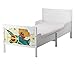 Produktbild Set Möbelaufkleber für Ikea SUNDVIK Bett Schlafzimmer Kinderzimmer Cartoon Flugzeug Bär Kat2 Himmel Junge Propeller Flug SU2 Aufkleber Möbelfolie sticker (Ohne Möbel) Folie 25U2587