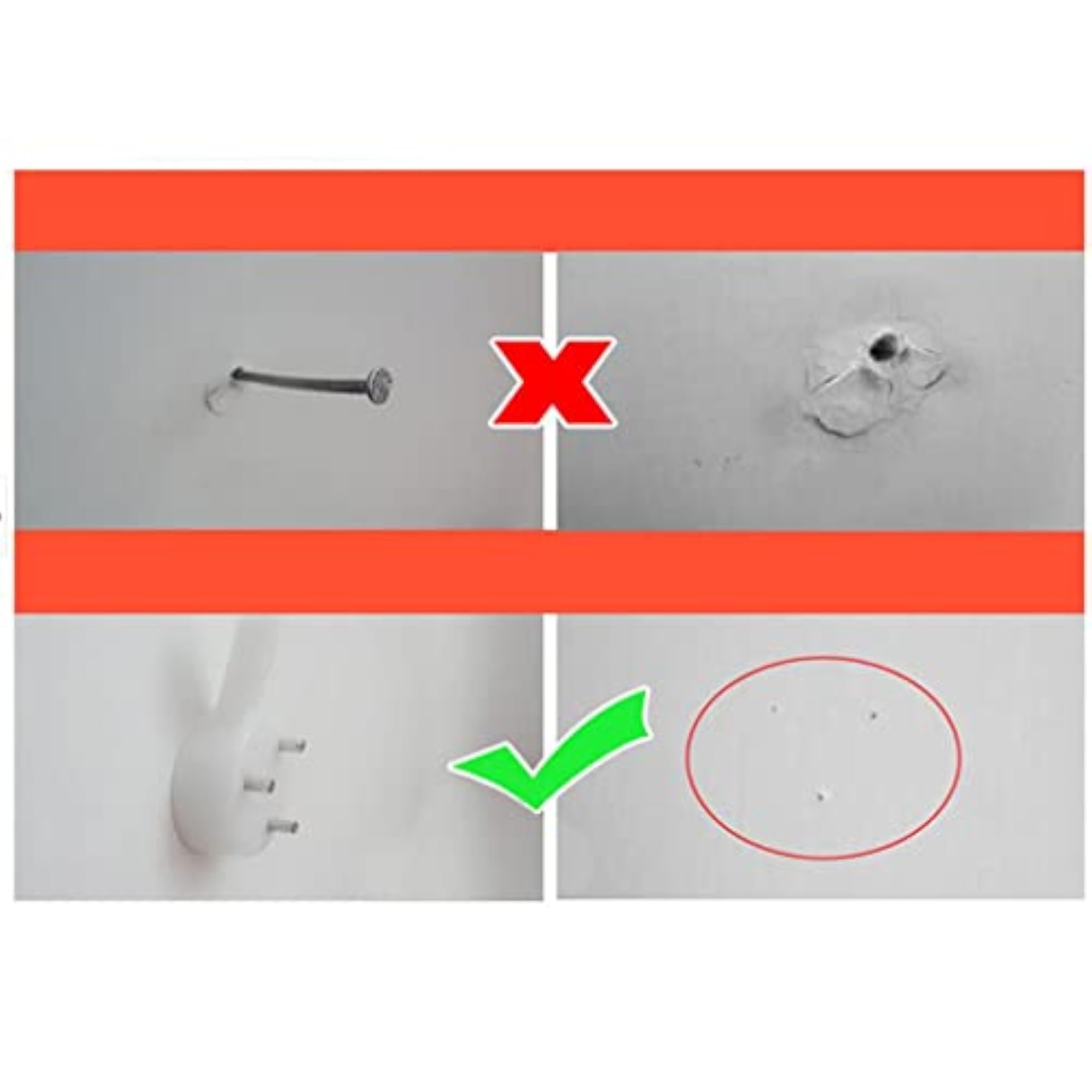 40 Pieces Assorted Picture Frame Hooks, Wall Hangers