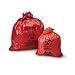 Biohazard Bag 24X24, 7-10 Gallon 1.25Ml Red, 250/Cs