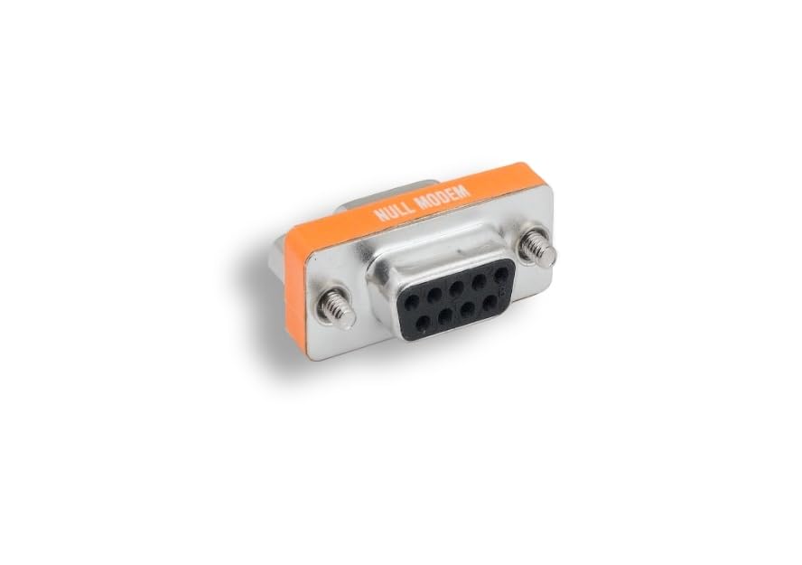 Kentek Mini DB9 Female to Female F/F Serial/at Null Modem Mini Adapter Gender Changer Coupler RS-232 Crossover Data Transfer-image-29
