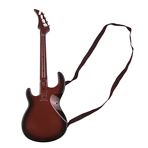 Penchen Children Simulation Bass Guitar 4-String Musical Instrument Educational Guitar Bass Toy For Kids Beginners 19 Inches, Red #TOP1