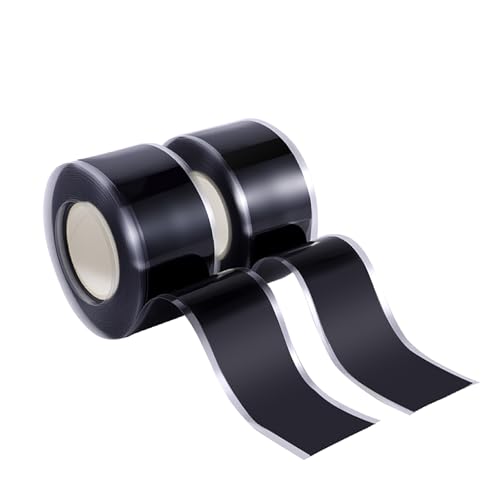 Image of Self Fusing Silicone Tape 2 Rolls Flex Seal Tape 1 Inch x 10 Feet | Waterproof Hose Repair Tape, Silicone Rubber for Plumbing, Pipe Leak Seal, Rescue Tape, Outdoor Coax And Tool Fixation