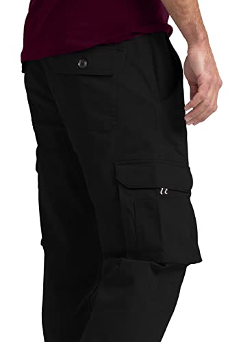 Mens Cargo Pants Stretch Flex Heavy Duty 12 Pockets Outdoor Hiking Relaxed Fit Wild Work Utility Pants4