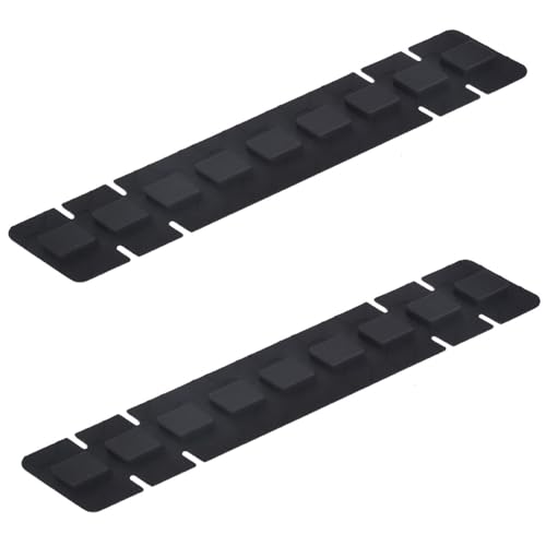 Quweiz 2 Pcs Bike Chainstay Protector, Mountain Bike Silicone Chain Stay Frame Guard, Bicycle Frame Protection for Most Bicycle