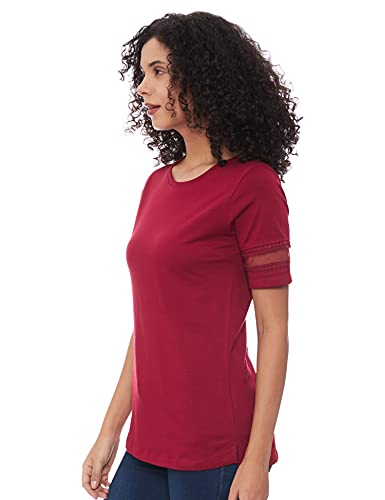 Image of Max Women's Solid Regular Fit Top