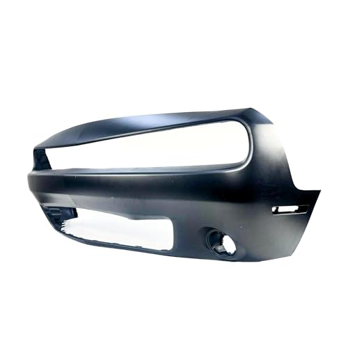 Image of FitParts Compatible with Dodge Challenger 2015-2023 Front Bumper Cover | Primed, With Fog Light Holes, Ready to Paint, OEM 68258730AB, CH1000A20