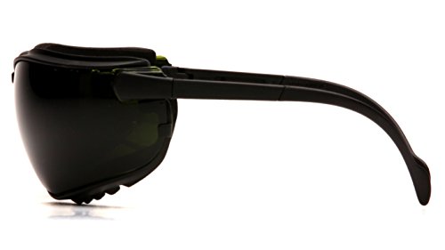 Pyramex Safety V2G Safety Glasses, Black Frame/5.0 IR Filter Lens, One Size (GB1850SFT)