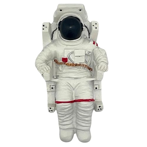 Imán decorativo astronauta 3D de resina, 2.5 pulgadas miniatura 1