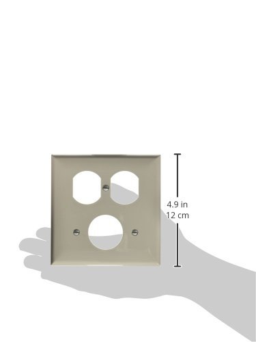 Morris 81686 Lexan Wall Plate with dimensions