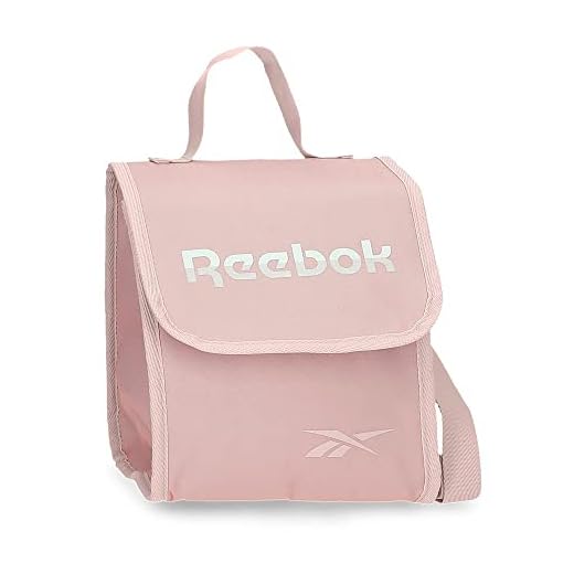 Reebok Glen Bandolera porta alimentos térmica Rosa 20x23x14 cms Poliéster