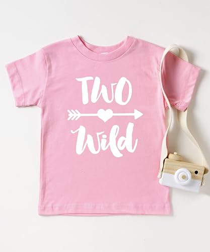 Olive Loves Two Wild 2nd Birthday Girls Shirt for Toddler Girls Second Birthday Outfit4