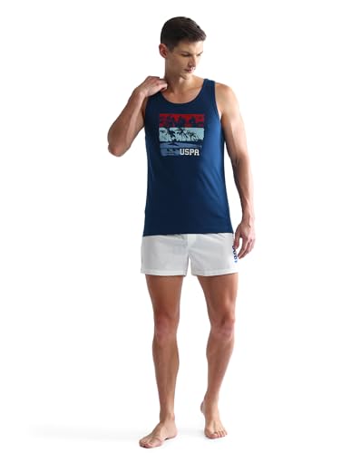 Image of U.S. Polo ASSN. Mens OEV02 Brand Print Comfort Fit Vest - Pack of 1