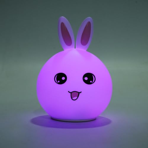 Add Cute Rabbit Night Lamp for Kids - Image 2