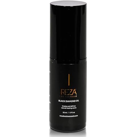 Reza Black Diamond Oil: Luxury Hair Oil, Protects & Nourishes, Adds Shine, Sulfate Free, Paraben Free, Safe, Tames Frizz, Repairs Damage, for Women & Men & All Hair Types, 1.7 Fl. Oz. Cover