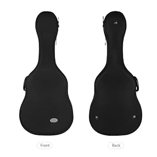 Housse de transport pour guitare acoustique de 104,4 cm – Housse de transport rigide légère en tissu avec doublure… - Les Beatles, Paul McCartney, John Lennon, RIngo Starr, George Harrison Housse de transport pour guitare acoustique de 104,4 cm - Housse de transport rigide légère en tissu avec doublure… – Image 4