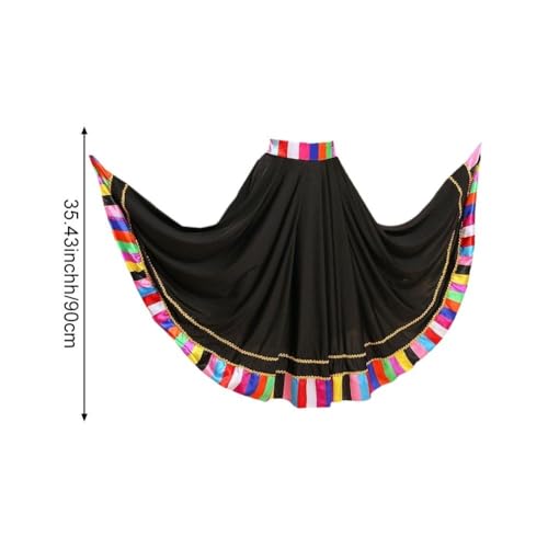 Jupe de style ethnique ample pour danser confortablement - 7