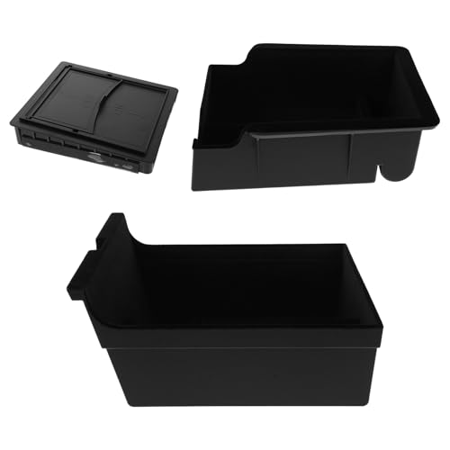 Organisateur console centrale Model Y idéal pour ranger badges de recharge et lunettes