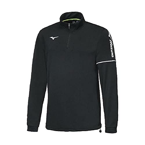 Mizuno Sendai Training Top Pull Unisexe pour Adulte, Noir, M