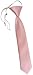 TigerTie - cravatte per bambini - rosa Uni - cravatta prebonded con elastico