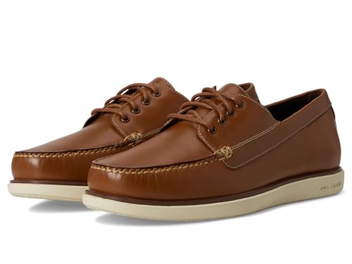 Cole Haan Cole Haan Men's Grand 4-Eye Loafers, British Tan/Angora, 7.5-M US