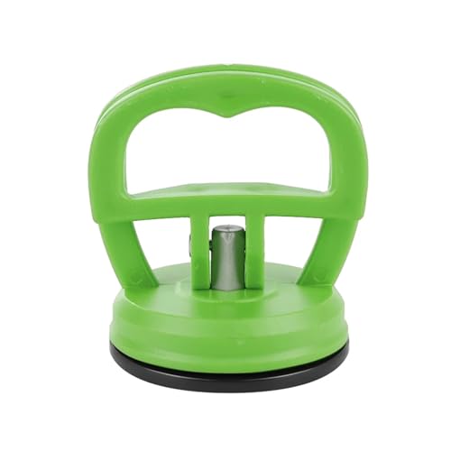Mini Suction Cup Car Auto Body Dent Remover Puller Strong Vacuum Repair Kit Glass Metal Useful Lifting Tool for Tile, Granite, Metal(Light Green)