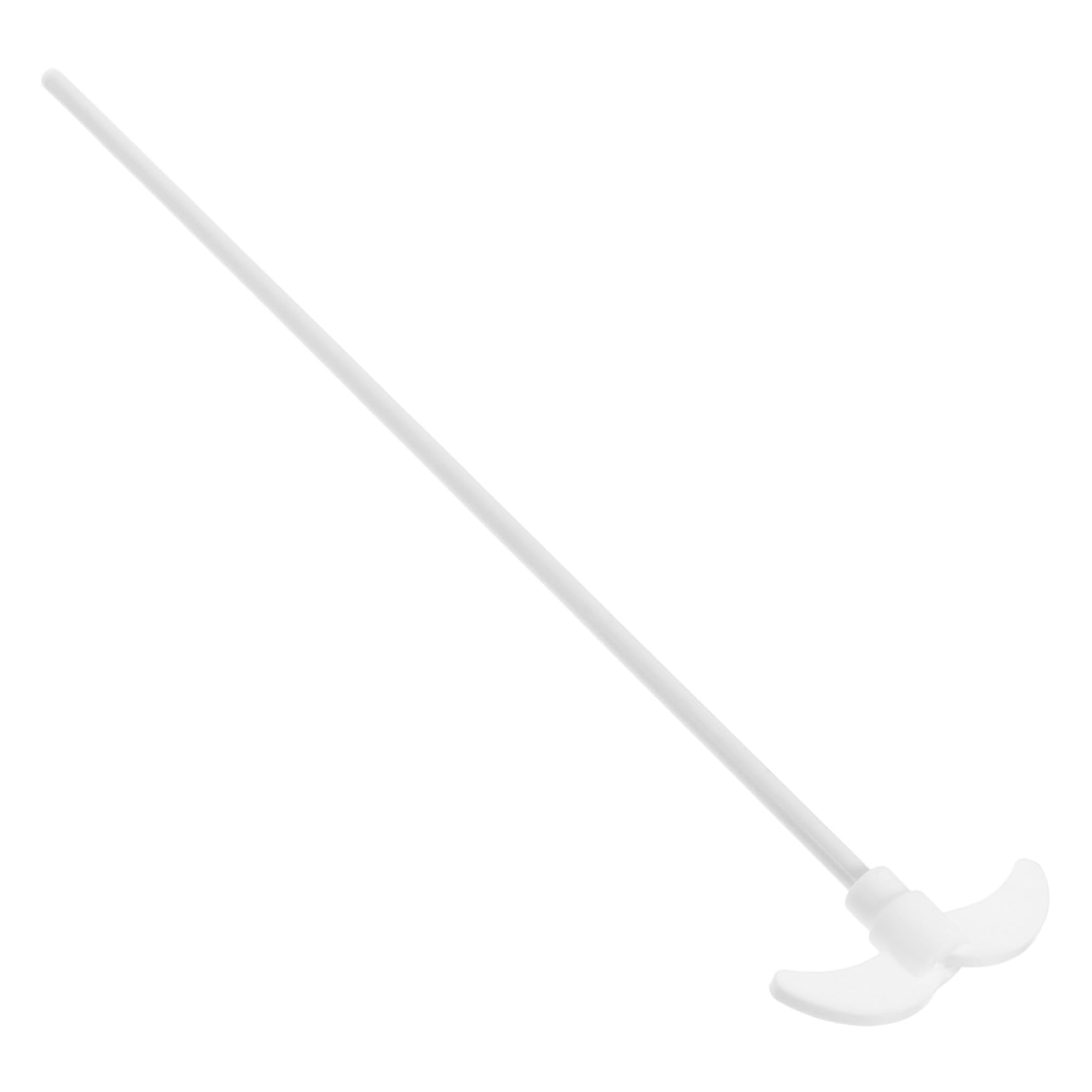 ABOOFAN 4 Pièces Tige Ptfe avec Palette Ancre Résistance Chimique Mélangeur Scellé Fuite pour Laboratoire Efficacité Améliorée pour Expériences Précises