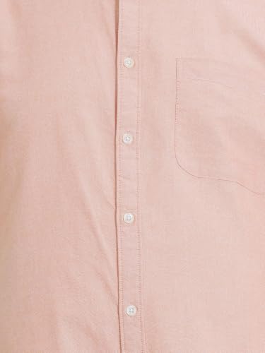 Image of Thomas Scott Men's | Plus Size | Regular Fit | Long Sleeves | Button-Down Collar | Oxford Fabric | Casual | Shirts for Men
