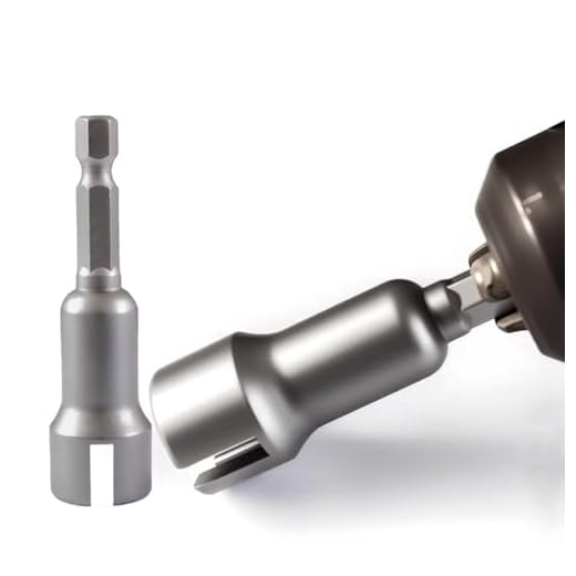 Universal Hex Shank Socket Adapter, Drill Bit Extension, Durable & Versatile for Power/Hand Tools