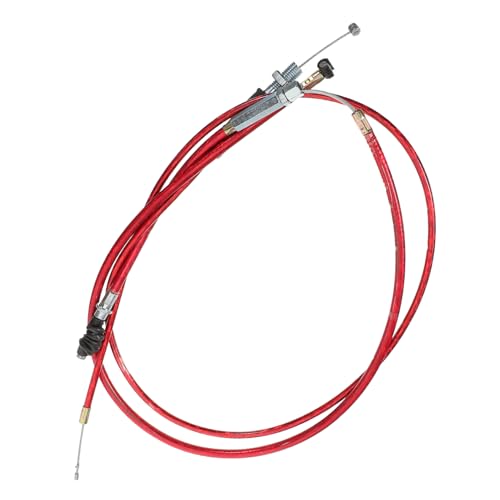 PRETYZOOM 1 Juego Acelerador de Cable línea del acelerador cable del acelerador del coche cable del motor cable del acelerador del vehiculo cable de embrague de scooter alambre de acero rojo