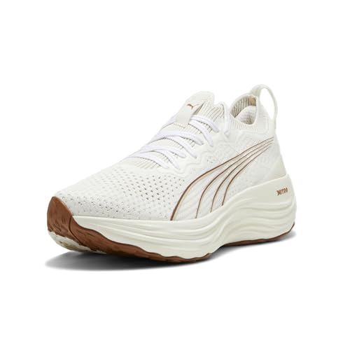 PUMA Mens Foreverrun Nitro Knit Running Sneakers Shoes - White - Size 11 M2