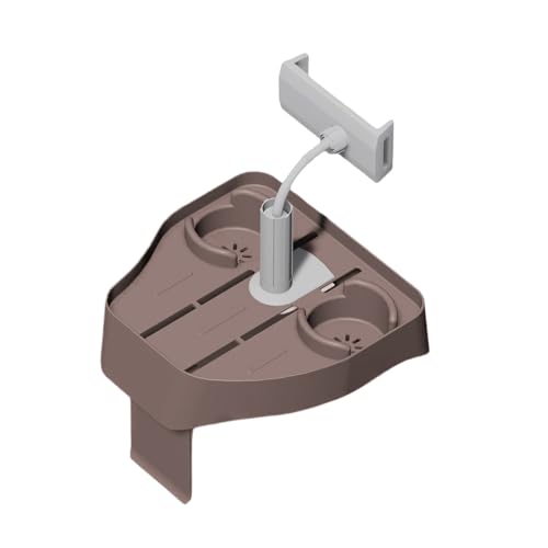 Portavasos para bañera de hidromasaje, mesas de para Exterior con 2 portavasos, Organizador de Almacenamiento Ajustable para Piscina Inflable al Aire Libre, Piscina, Bar, SPA, Ducha