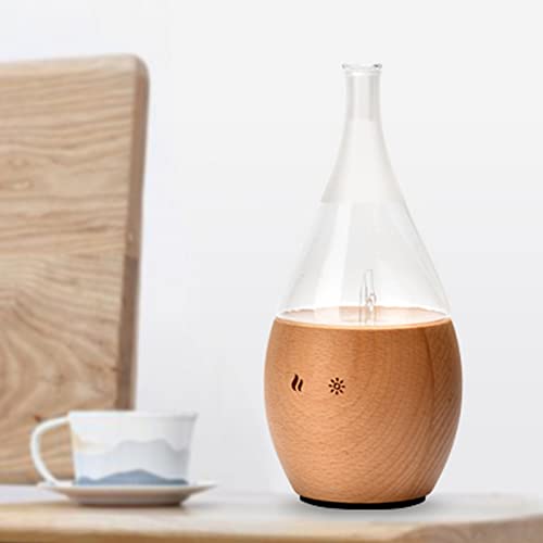 ZenArome-Diffuseur-dHuiles-Essentielles-par-Nebulisation-Programmable-Bolea-Intensite-Reglable-jusqua-100m-et-Eclairage-LED-Diffusion-a-Froid-pour-lAromatherapie-Minuterie-Bois-Verre