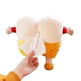 クレヨンしんちゃん ティッシュケース 車用ティッシュケース ティッシュカバー ぬいぐるみ ボックスティッシュ 動物 可愛い 漫画 フワフワ 吊り下げ 便利 多機能 車載用 ティッシュカバーおもしろ プレゼント 誕生日プレゼント デザイン2