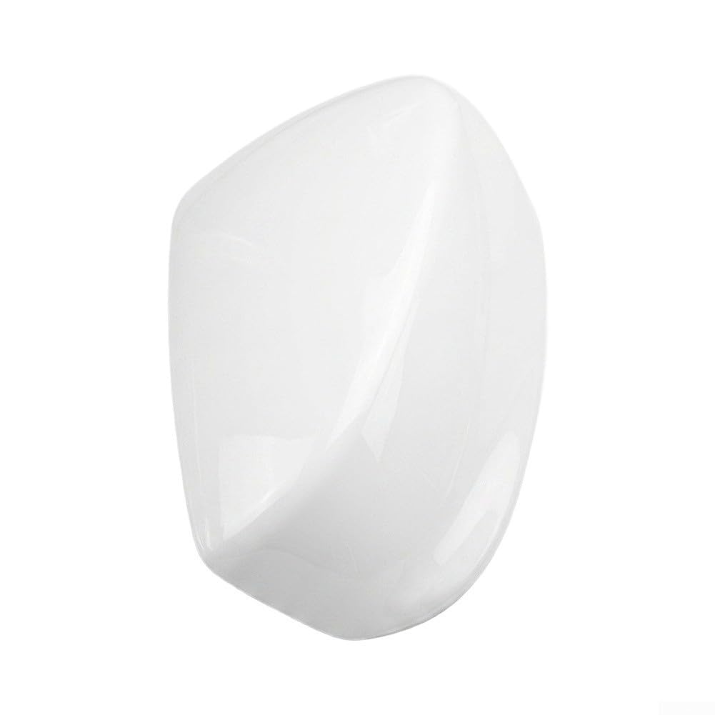 Spiegelabdeckung Paar für Honda Accord 08-12 Fahrer Beifahrerseite - Wetterfeste Seitenspiegel Abdeckung Gehäuse Schutz Kratzfest Langlebiges Design(Dark Silver)