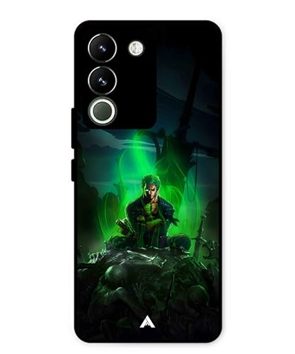 Image of Premium Anime 1 Case for Vivo Y200 (Glossy Finish) Soft-Touch Metal TPU Back Cover, Shockproof, Designer, Aesthetic Mobile Phone Case