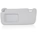 Panwarmoll Driver Left Side Sun Visor Gray Fit for Toyota Corolla 2008 2009 2010 2011 2012 2013 Replace # 74320-02711-E0 7432002711E0