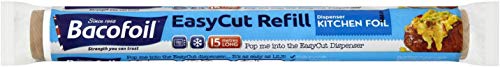 3 x Easy Cut Refill Kitchen Foil 300mm 15m