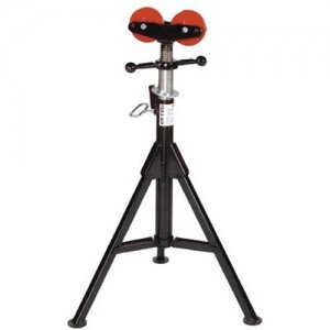 Sumner Standard Hi Fold-A-Jack Stand 2000 Lbs Capacity with Steel Roller Head Type