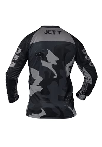 Camisa Motocross Jett Factory Edition 3 Cinza G