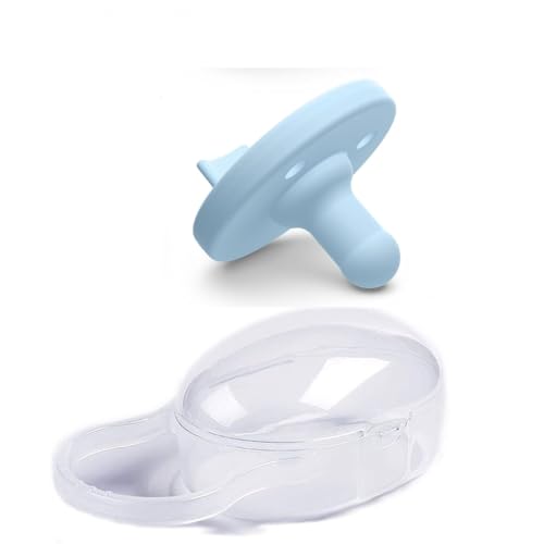 �t�B���b�v�X ������Ԃ� Philips Avent Soothie Pacifier �V���R�[�� + �P�[�X (3-18�����p ���C�g�u���[)